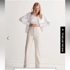Madewell The Perfect Vintage Staight Pant